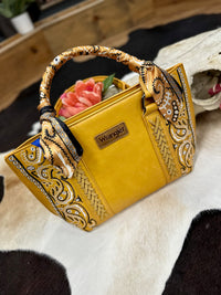 Wrangler Bandana Braided Satchel