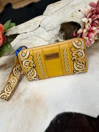 Wrangler Bandana Braided Wristlet Wallet