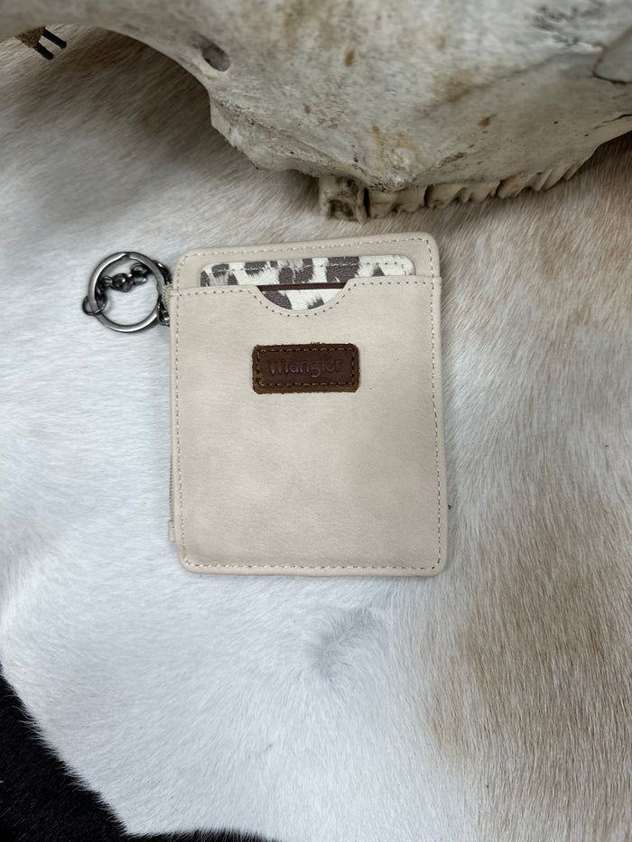 Wrangler Slim Card Holder Wallet with Keychain