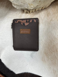 Wrangler Slim Card Holder Wallet with Keychain