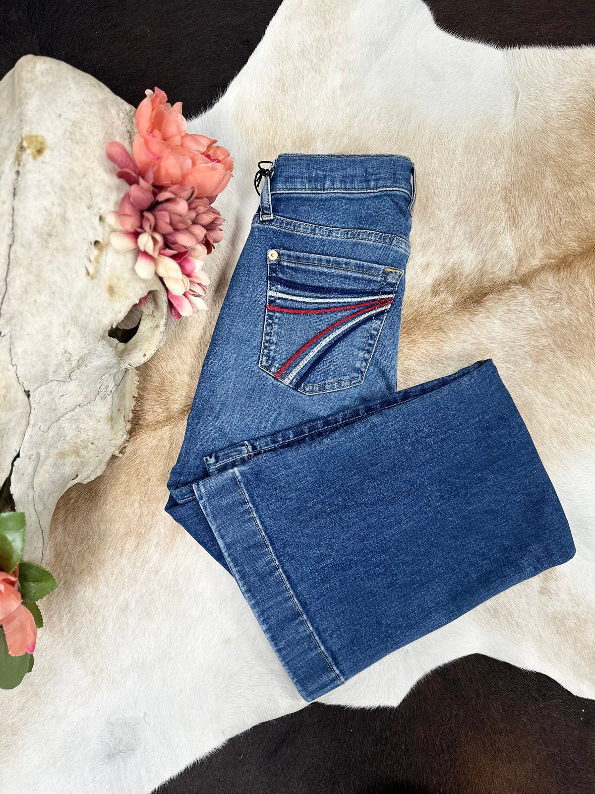 7 For All Mankind Stars and Stripes Flare