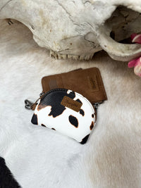 Aztec Mini Zip Coin Purse and Card Holder