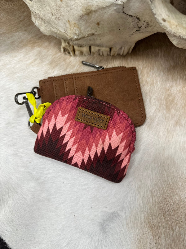 Aztec Mini Zip Coin Purse and Card Holder