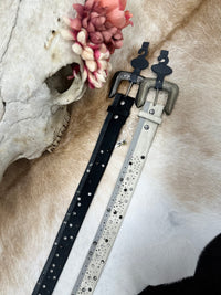 Starlight Stud Western Belt
