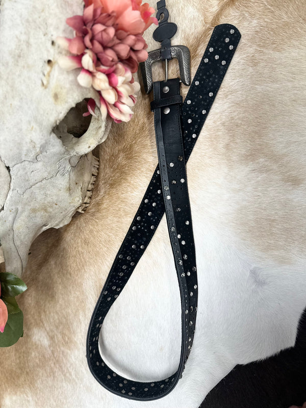 Starlight Stud Western Belt