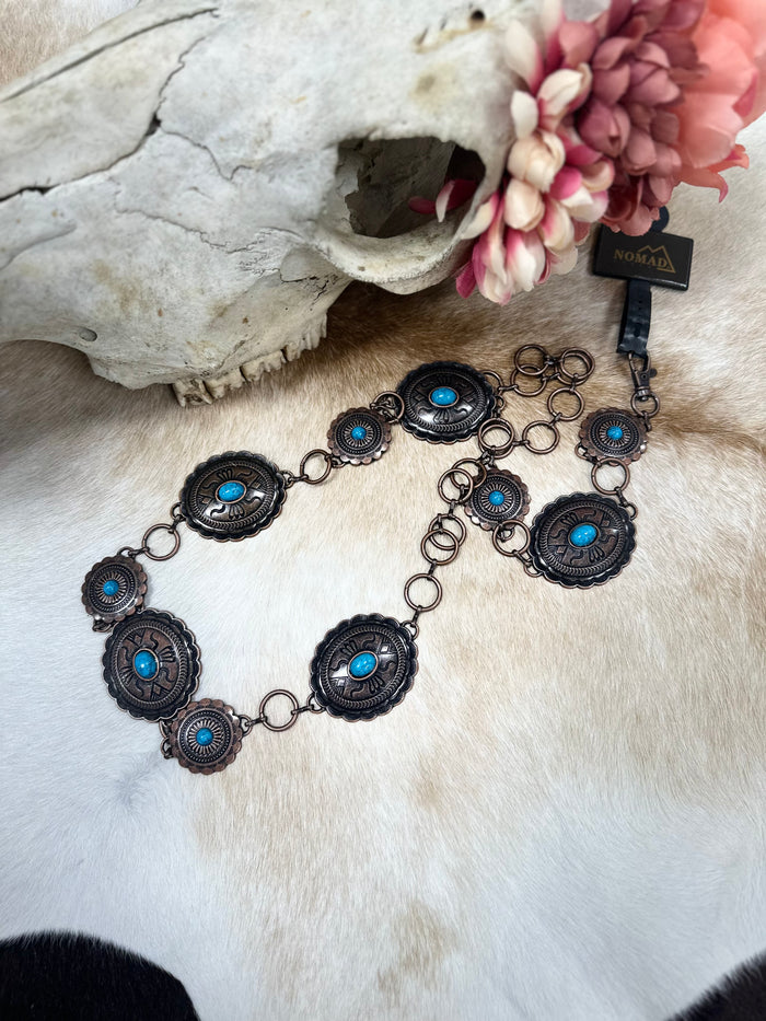 The Copper Canyon Concho Belt