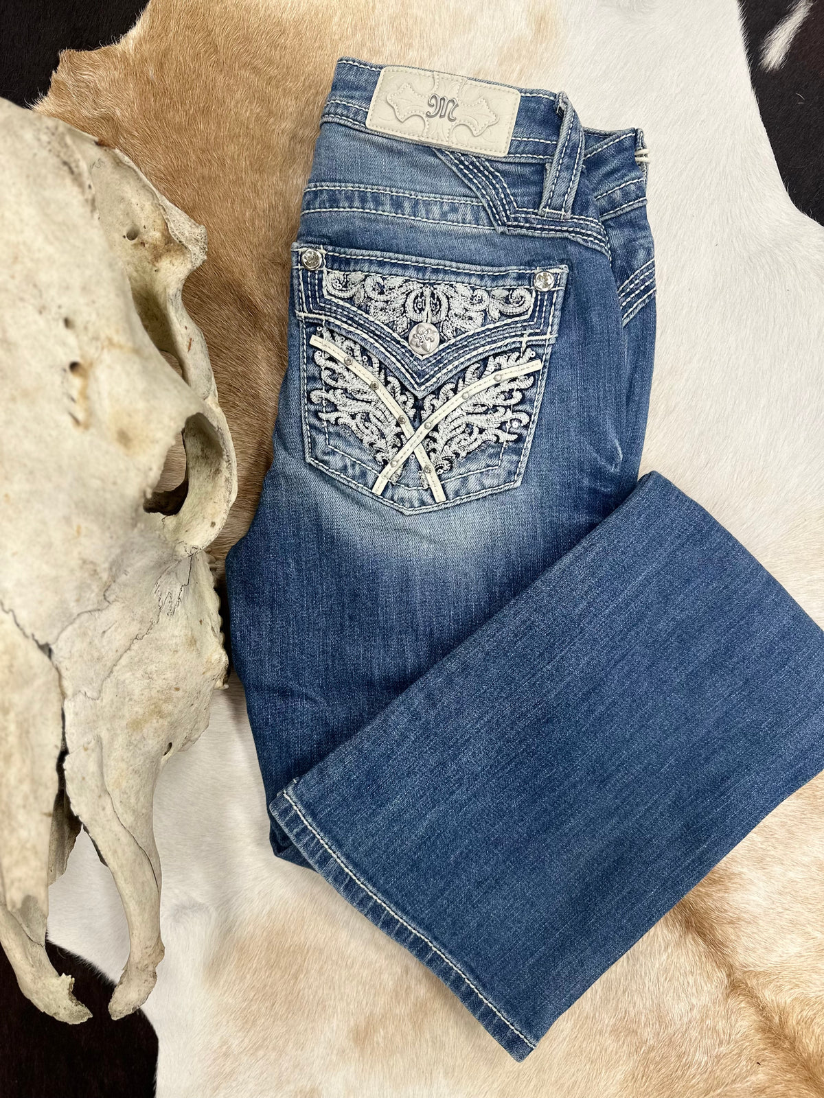 Miss Me Embellished Bootcut Jeans