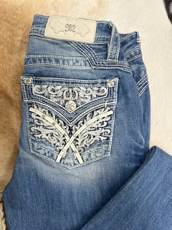 Miss Me Embellished Bootcut Jeans