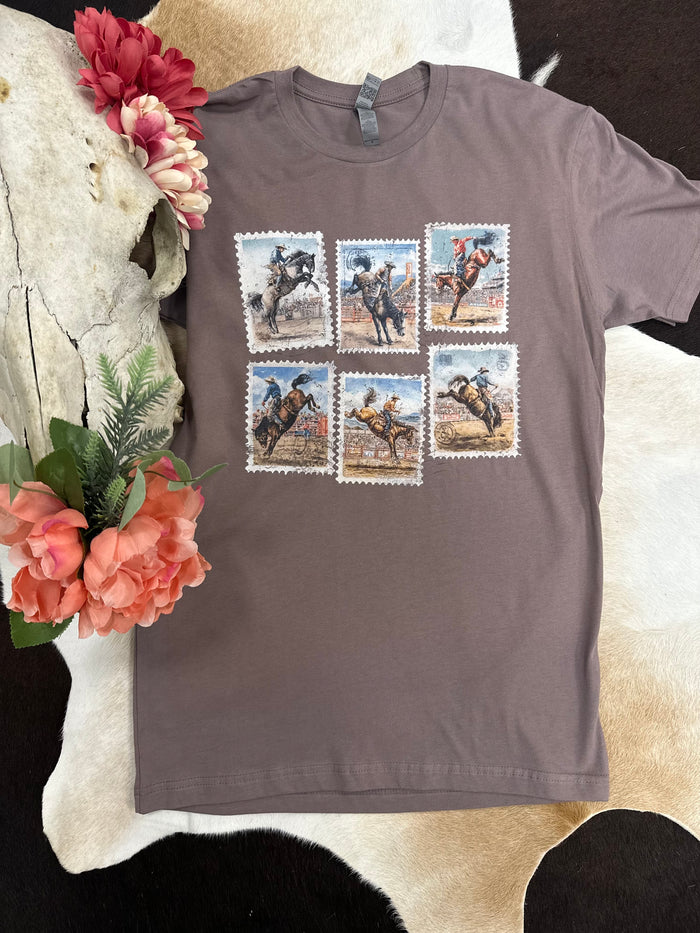 Postmarked Rodeo Graphic Tee