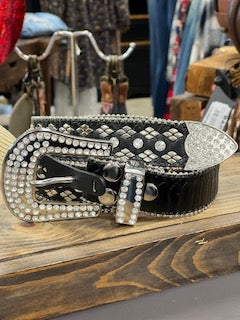 Rhinestone Diamond Belt