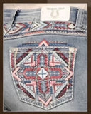 Embroidered Bootcut Jeans