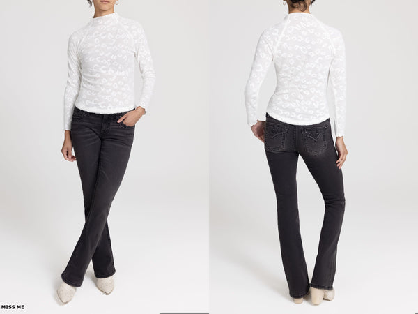 Miss Me Lace Long Sleeve Top