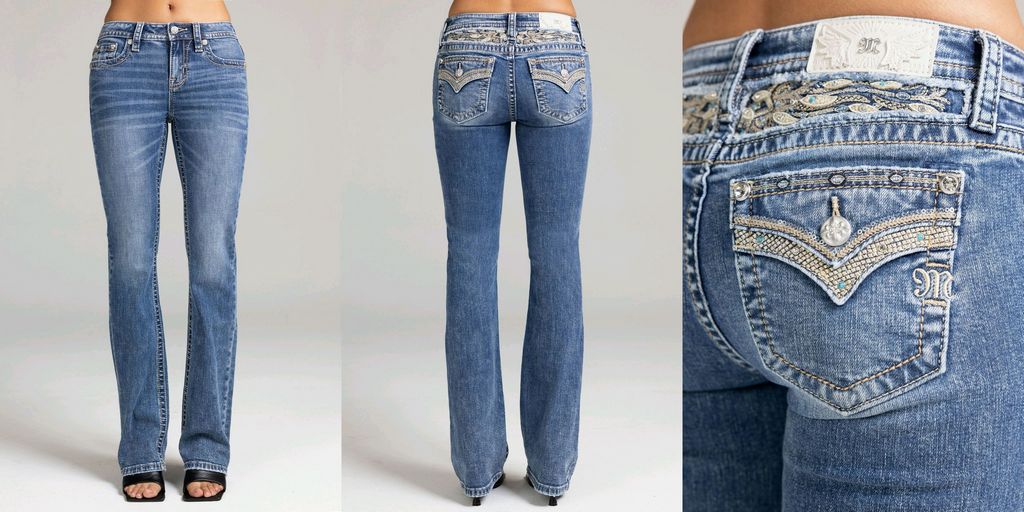 Miss Me “Turquoise Edge” Bootcut