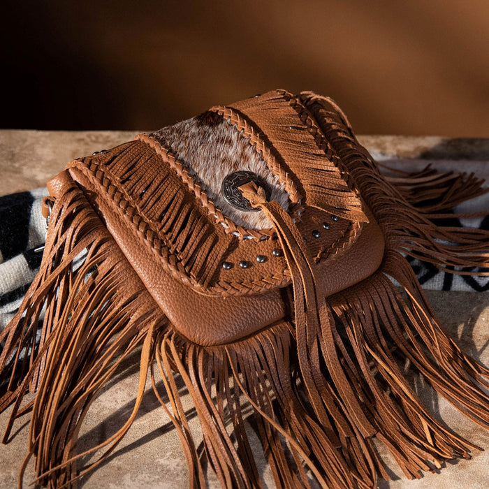 Sagebrush Fringe Crossbody Purse