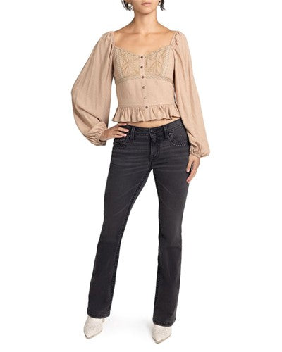 Miss Me Puff Sleeve Top – Bitchin' Britches Boutique