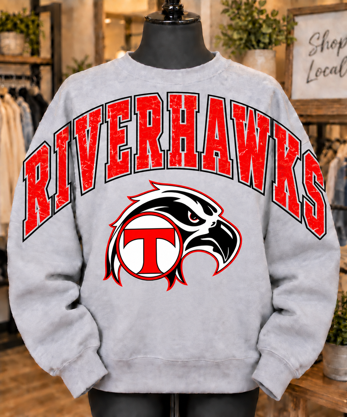 Game Day Fleece Sweatshirt, Custom Design