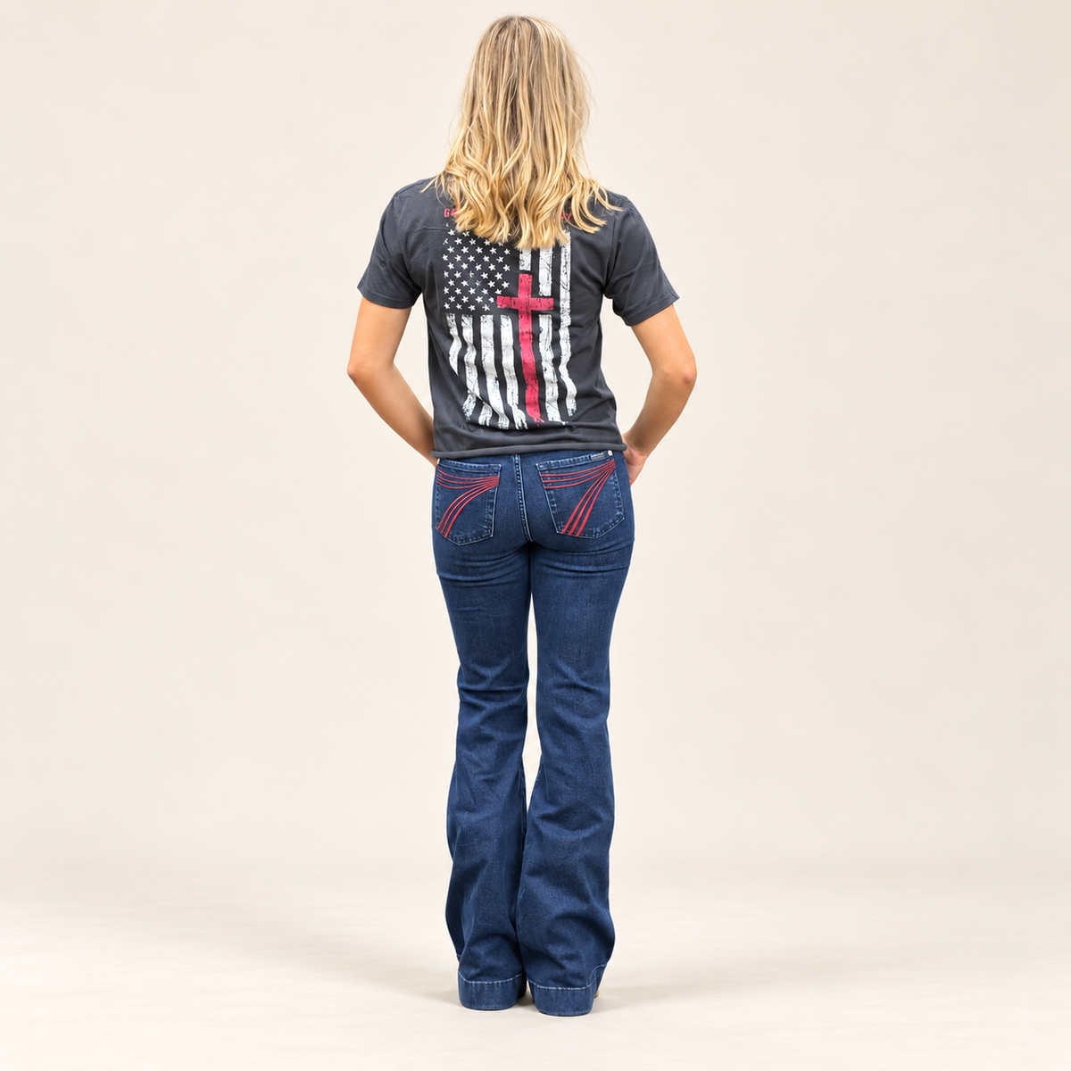 7 For All Mankind Dojo Jeans – Shadow Leaf | 34” Inseam