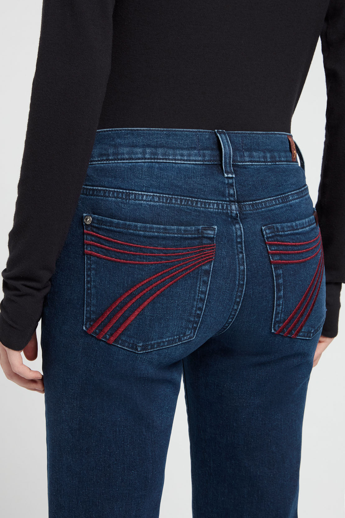 7 For All Mankind Dojo Jeans – Shadow Leaf | 34” Inseam