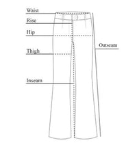 Sterling Kreek Cuffed Straight Leg Jeans