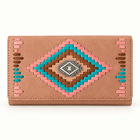 Desert Trails Western Woven Concho Wallets
