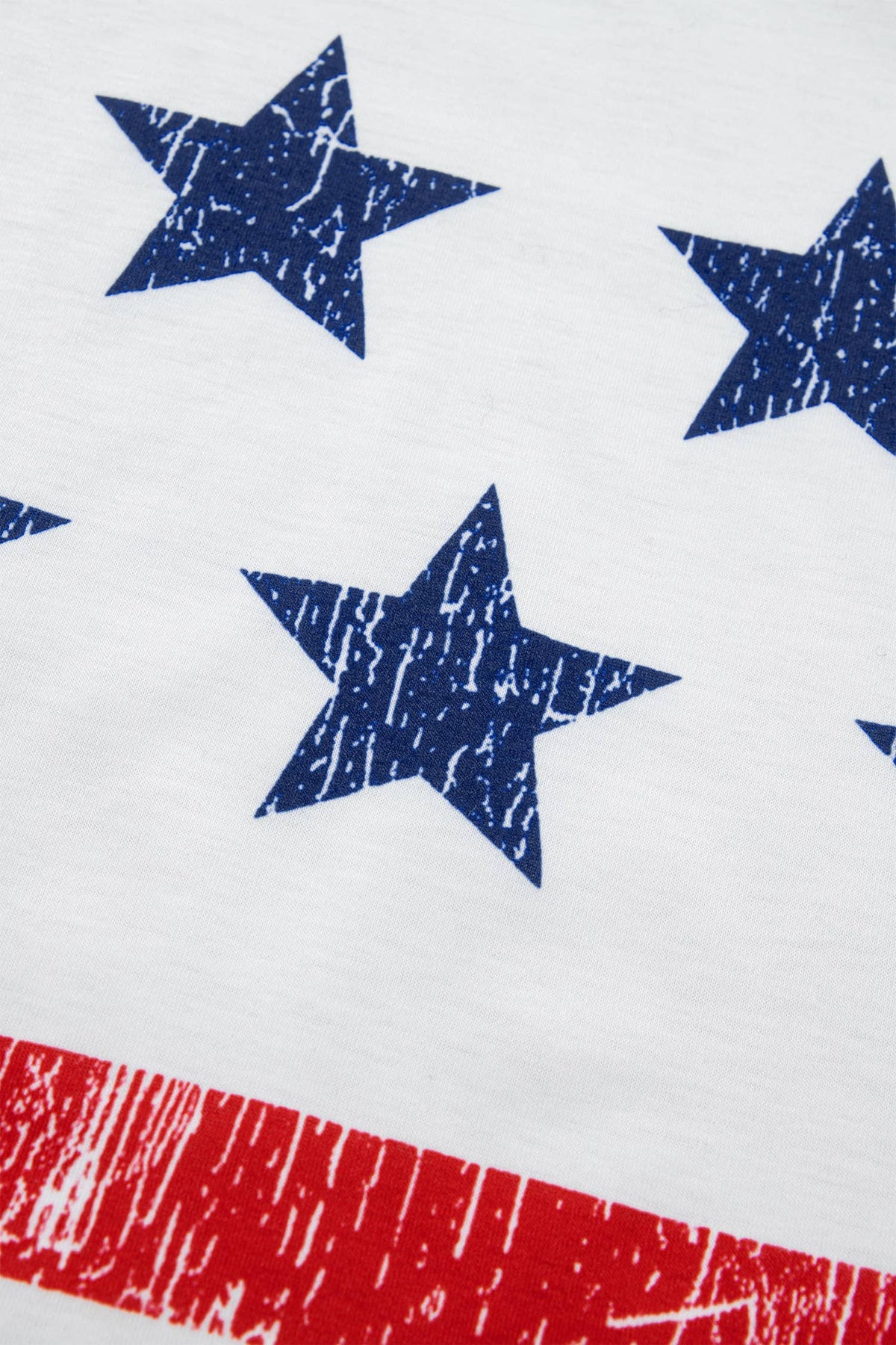 Stars & Stripes Patriotic Sleeveless Tank Top