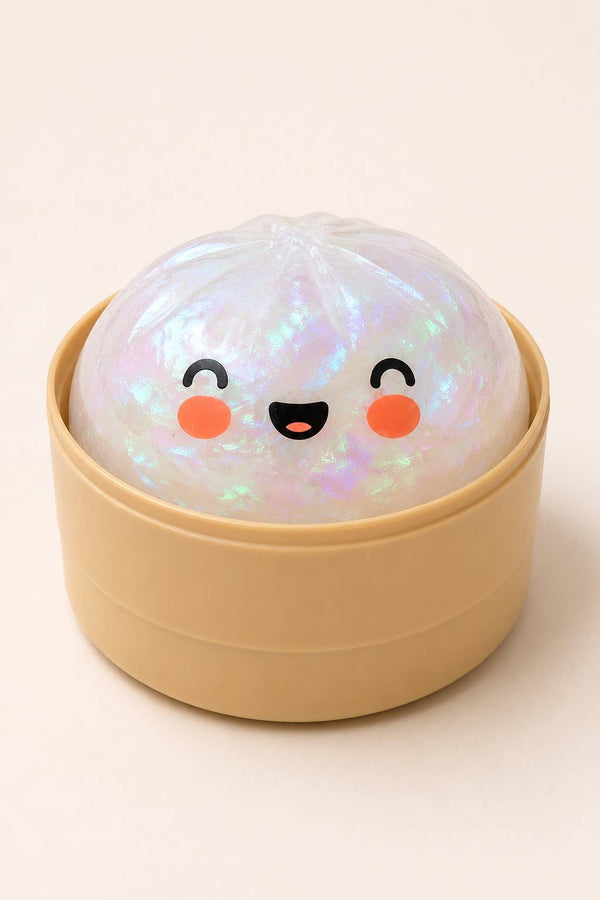 Glitter Kawaii Dumpling Stress Relief Squishy