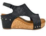 Leather Tooled Sandal