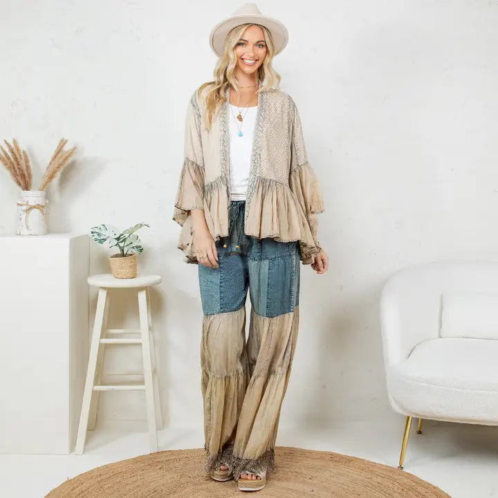 Boho-Western Long Pants
