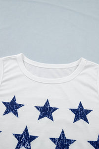 Stars & Stripes Patriotic Sleeveless Tank Top