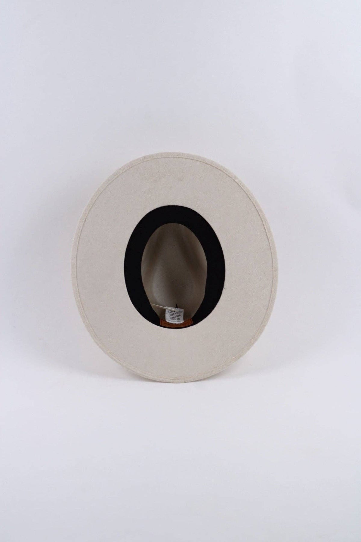 Vegan Suede Rancher Hat - Ivory