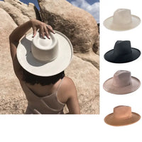 Vegan Pencil Curl Fedora Hat