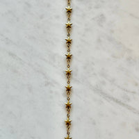Antique Bronze Cowboy Hat Chain 