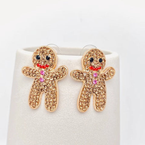 Gingerbread Earrings