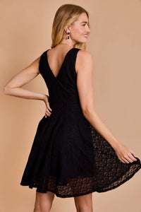 Eclipse V-Neck Dress