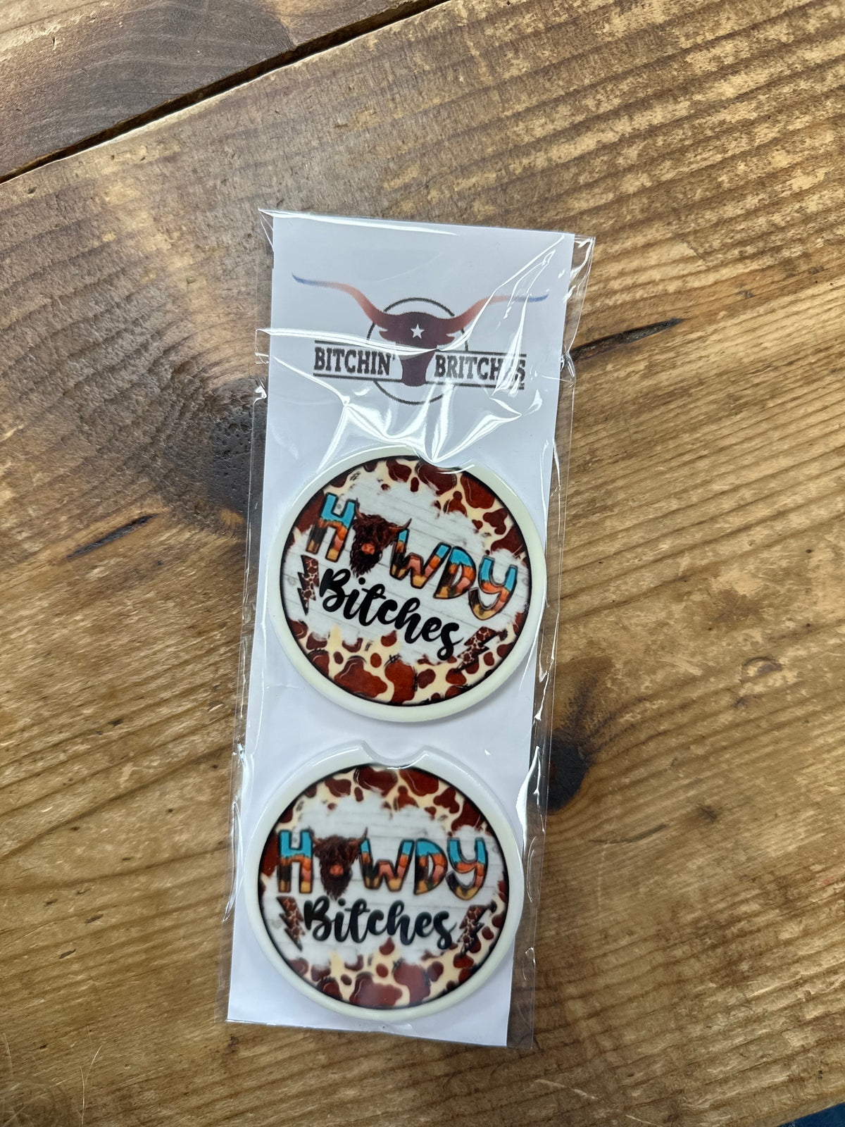 DriveStyle Ceramic Cupholder Coasters