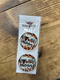 DriveStyle Ceramic Cupholder Coasters