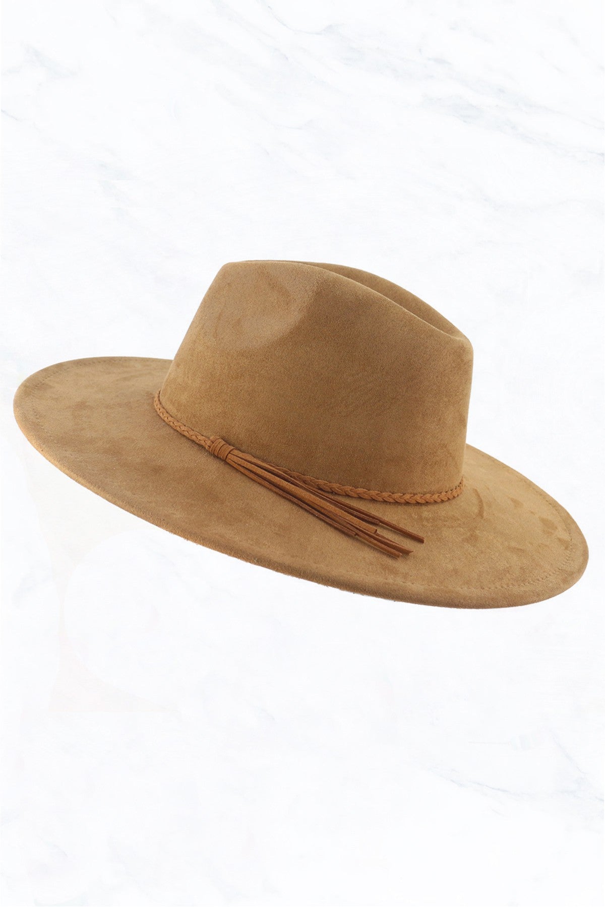 Suede Fedora Hat