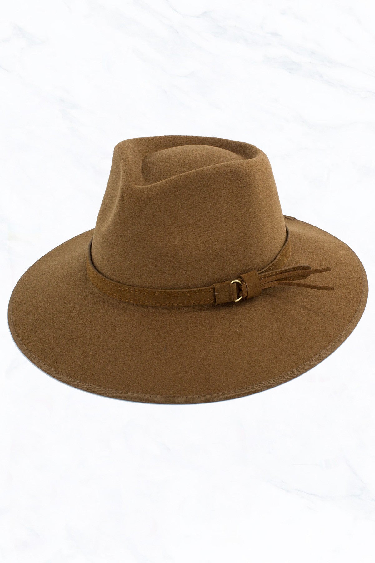 Teardrop Shape Brimmed Hat