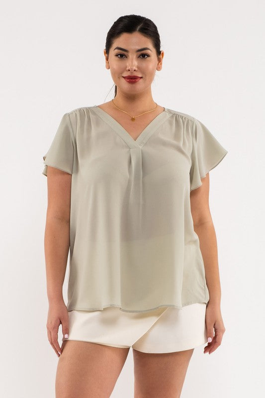 Plus Spring Top