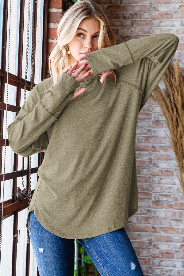 Long Sleeve Plus Top