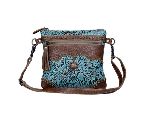 MB Azure Leather Purse