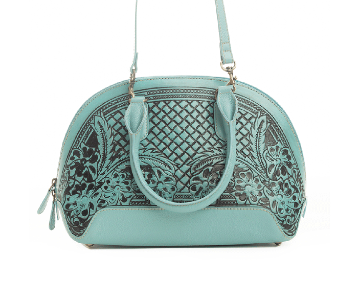 Peonie Creek Tooled Bag