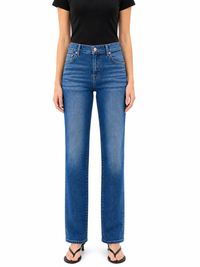 1822 Denim Mid-Rise Straight Leg Jeans – 31” Inseam