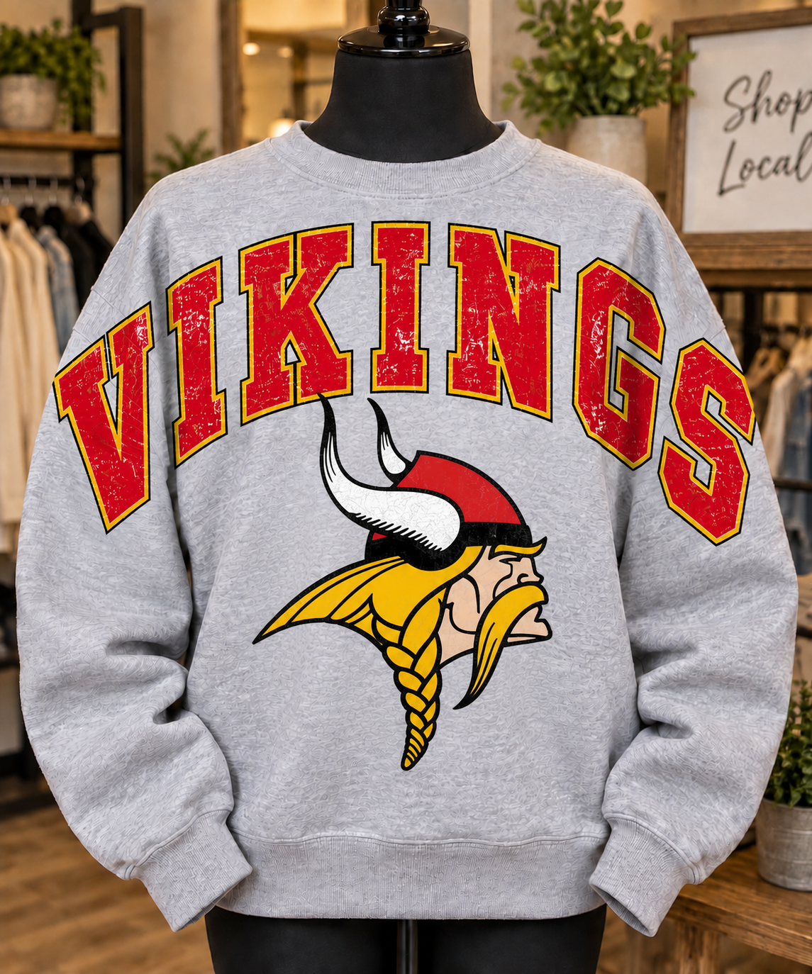 Game Day Fleece Sweatshirt, Custom Design