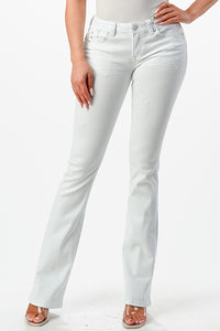 GLA White Bootcut Jeans