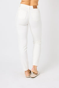 Judy Blue White Braid Jeans