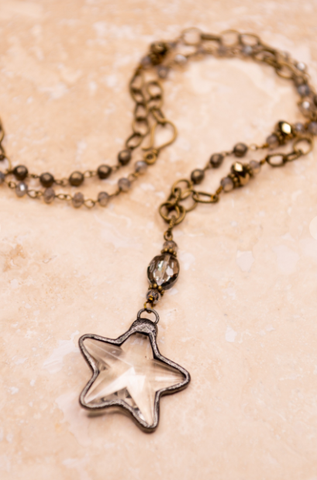 Star Long Chain Necklace