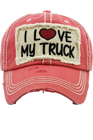 Love My Truck Ballcap