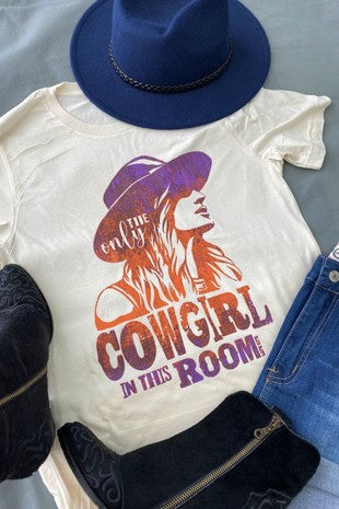 Only Cowgirl Graphic Tee