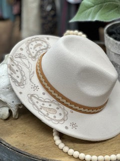 Boho Fedora Artistic Hats